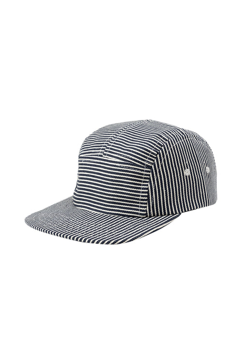 Hickory Stripe Cap | Jungmaven Hemp Clothing & Accessories / Color: Narrow Stripe w/ Black