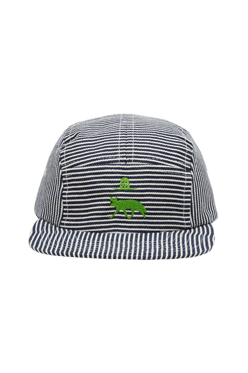 Hickory Stripe Cap | Jungmaven Hemp Clothing & Accessories / Color: