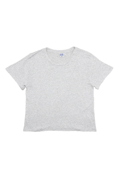 Lima Cropped Tee | Jungmaven Hemp Clothing & Accessories / Color: Coastal Gray