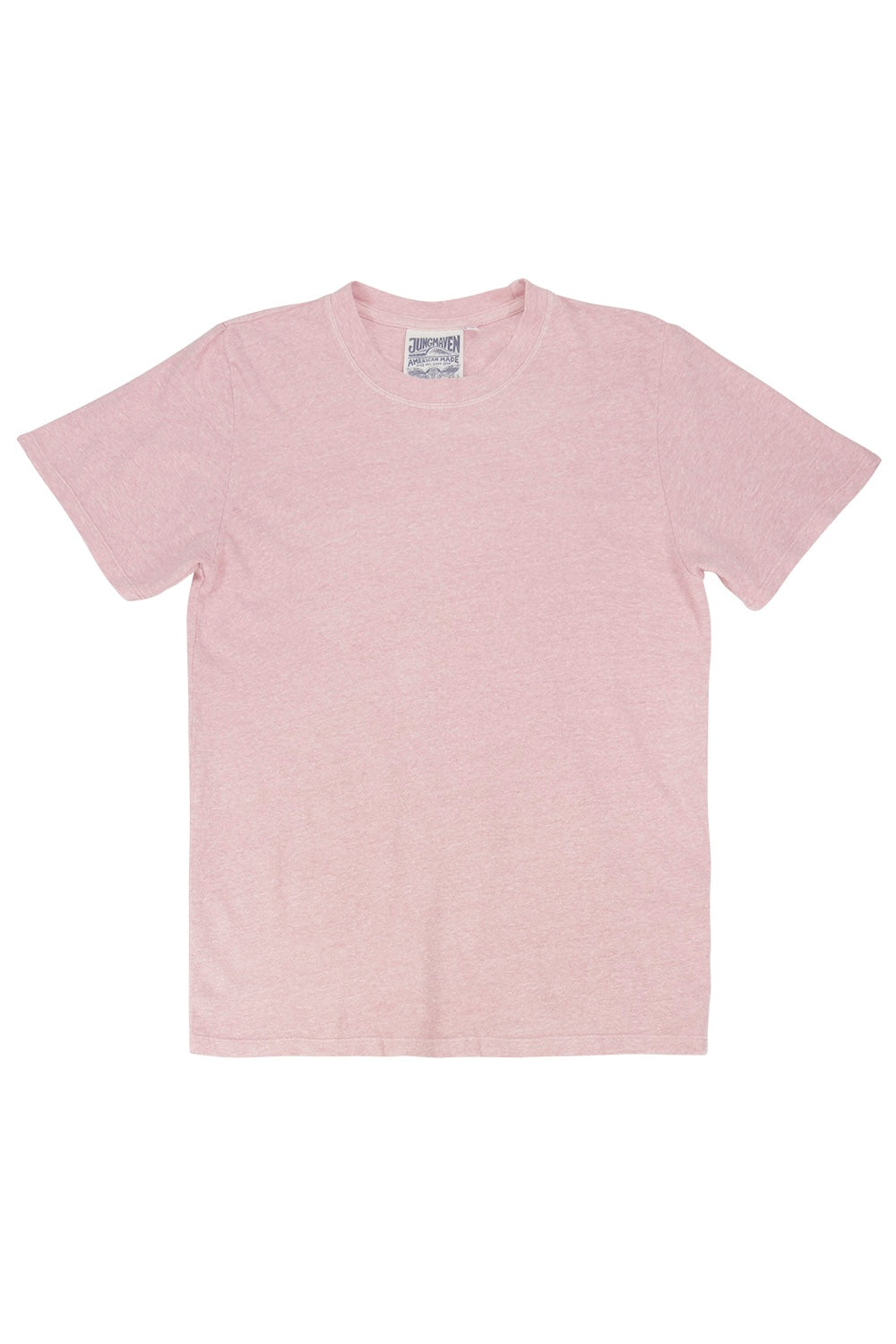 Heathered Jung Tee | Jungmaven Hemp Clothing & Accessories / Color: Rose Water