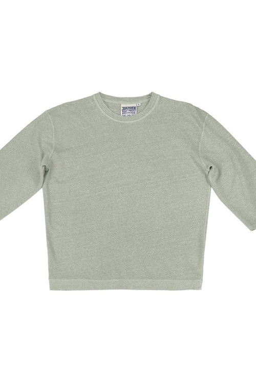 Heathered Cardiff 3/4 Sleeve Tee | Jungmaven Hemp Clothing & Accessories / Color: Agave Green