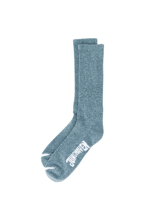Hemp Crew Socks | Jungmaven Hemp Clothing & Accessories / Color: Deep Teal