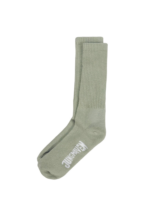 Hemp Crew Socks | Jungmaven Hemp Clothing & Accessories / Color: Agave Green