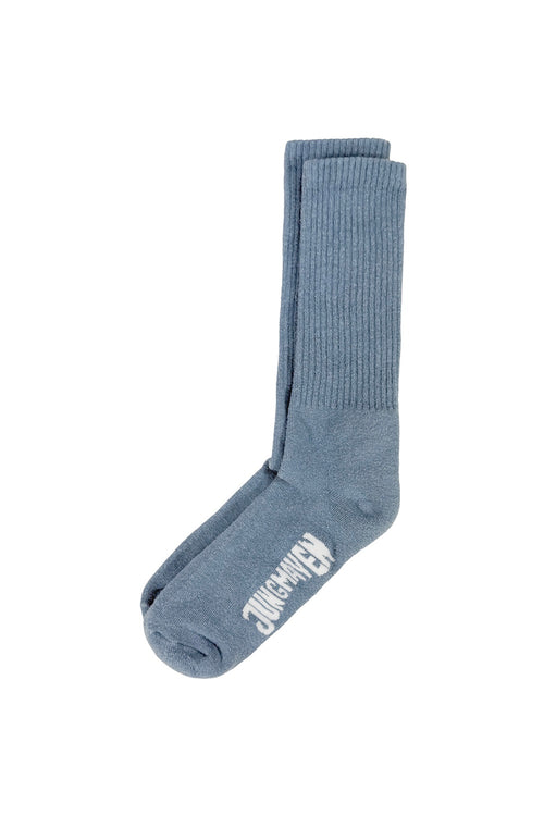 Hemp Crew Socks | Jungmaven Hemp Clothing & Accessories / Color: Blue Heaven
