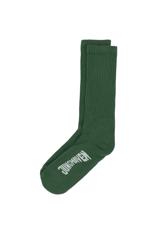 Hemp Crew Socks | Jungmaven Hemp Clothing & Accessories / Color: Hunter Green