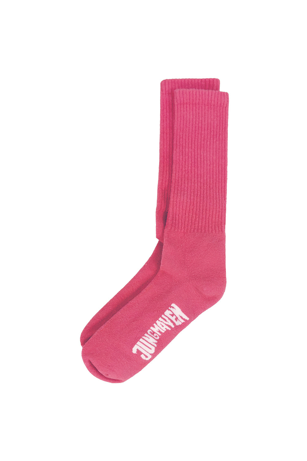 Hemp Crew Socks | Jungmaven Hemp Clothing & Accessories / Color: Sunset Coral