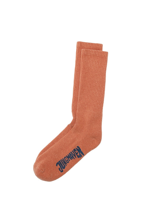 Hemp Wool Crew Socks | Jungmaven Hemp Clothing & Accessories / Color: Burnt Orange