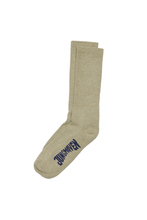 Hemp Wool Crew Socks | Jungmaven Hemp Clothing & Accessories / Color: Desert Khaki