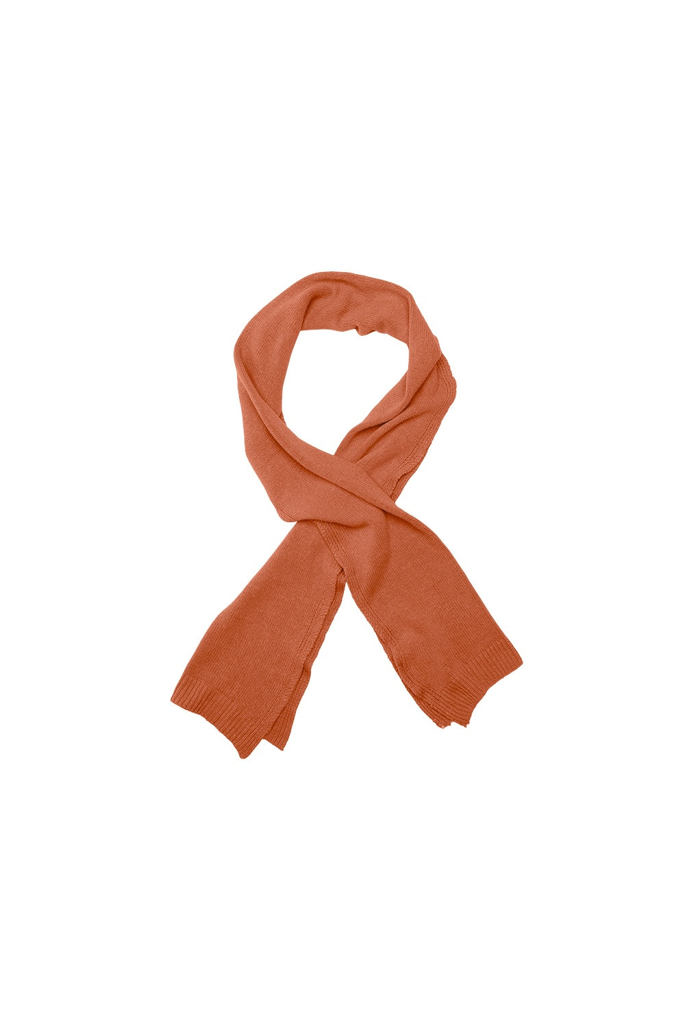 Hemp Wool Scarf | Jungmaven Hemp Clothing & Accessories / Color: Burnt Orange