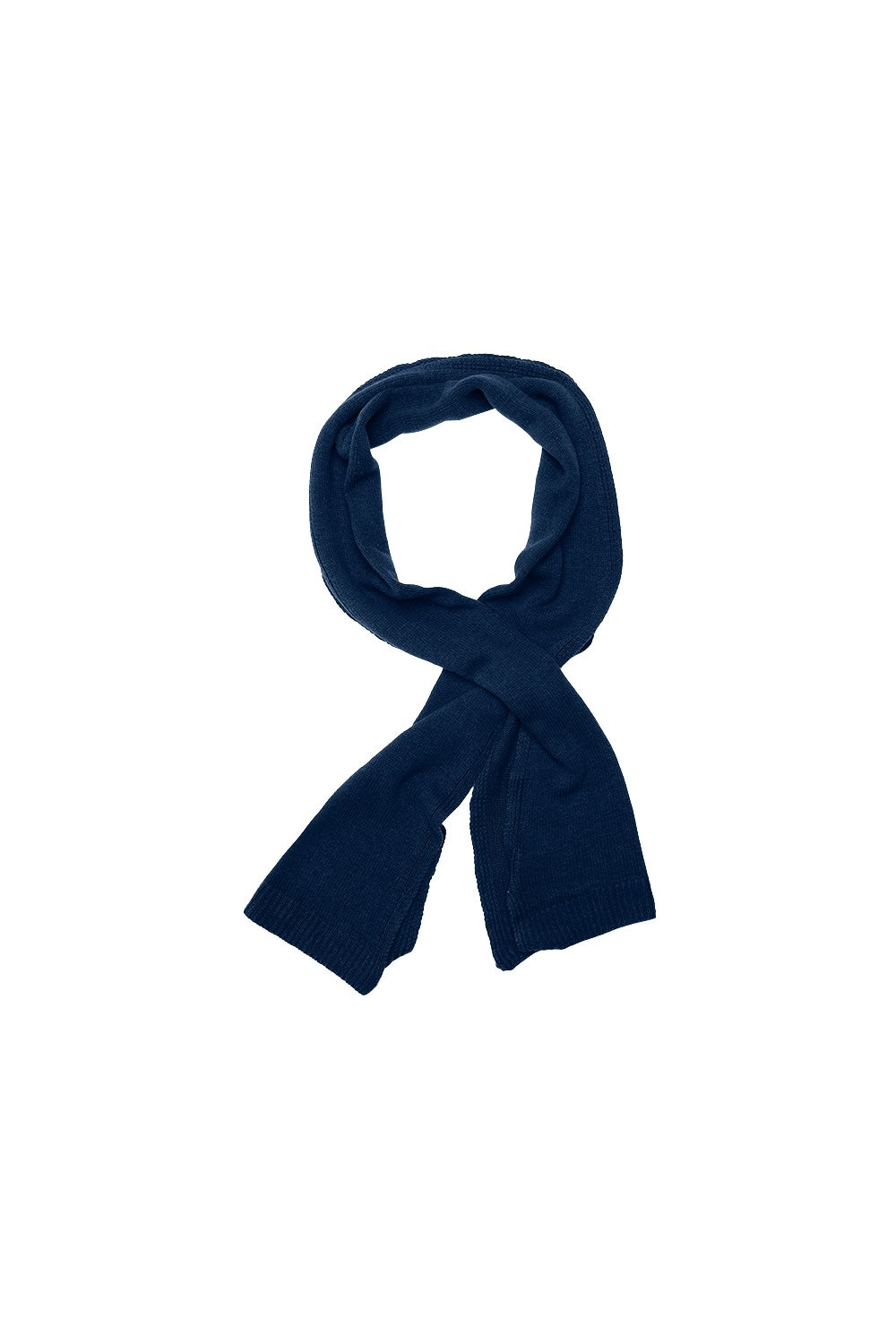 Hemp Wool Scarf | Jungmaven Hemp Clothing & Accessories / Color: Deep Indigo
