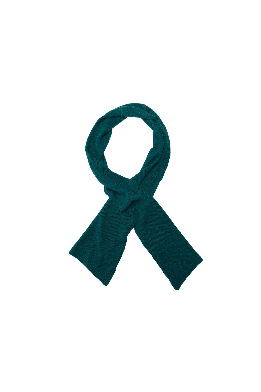 Hemp Wool Scarf | Jungmaven Hemp Clothing & Accessories / Color: Deep Teal