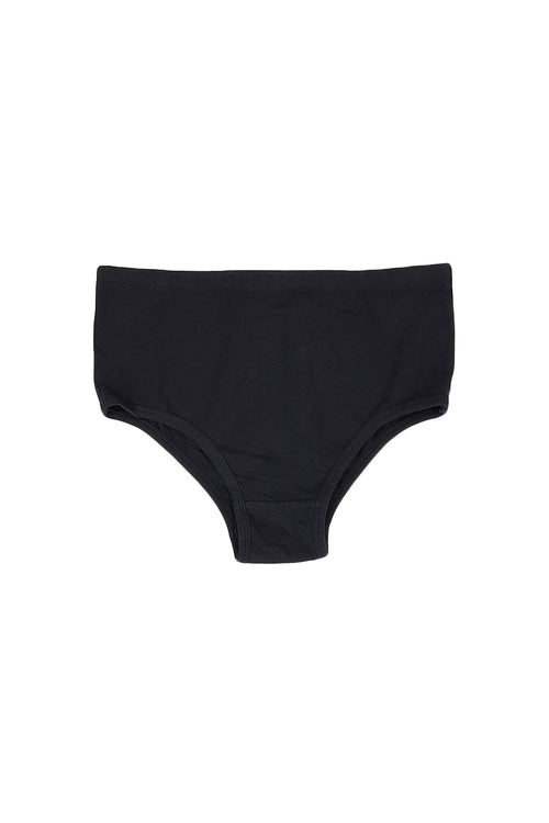 High Waist Brief | Jungmaven Hemp Clothing & Accessories / Color: Black