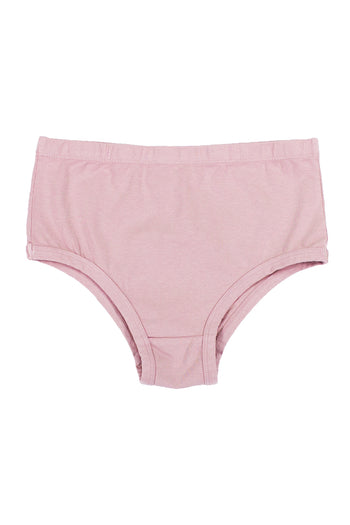 High Waist Brief | Jungmaven Hemp Clothing & Accessories / Color: Rose Quartz
