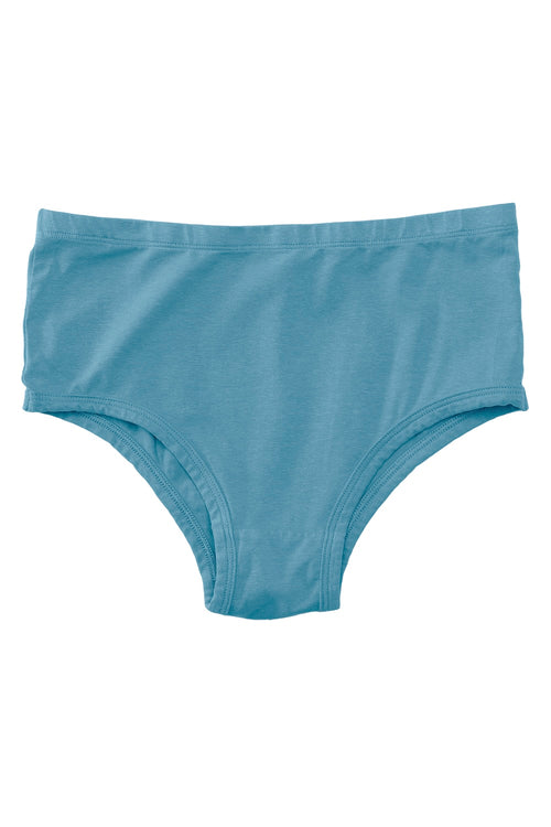 High Waist Brief | Jungmaven Hemp Clothing & Accessories / Color: Blue Heaven