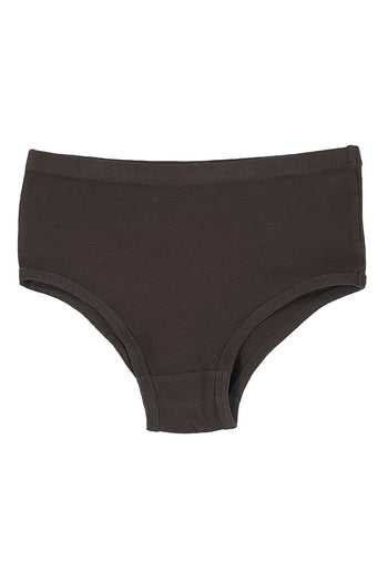 High Waist Brief | Jungmaven Hemp Clothing & Accessories / Color: Coffee Bean