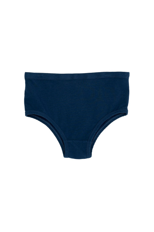 High Waist Brief | Jungmaven Hemp Clothing & Accessories / Color: Deep Indigo