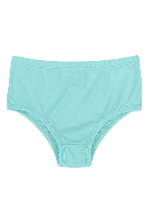 High Waist Brief | Jungmaven Hemp Clothing & Accessories / Color:Oasis Blue