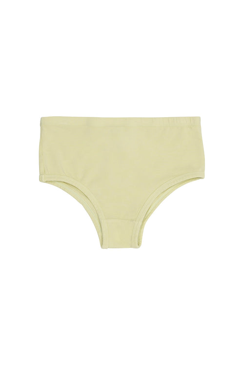 High Waist Brief | Jungmaven Hemp Clothing & Accessories / Color: Sunbleached Yellow