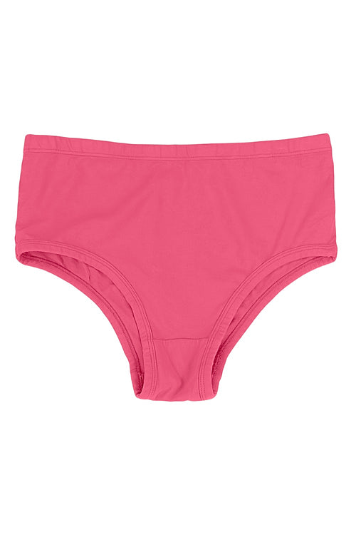 High Waist Brief | Jungmaven Hemp Clothing & Accessories / Color: Sunset Coral