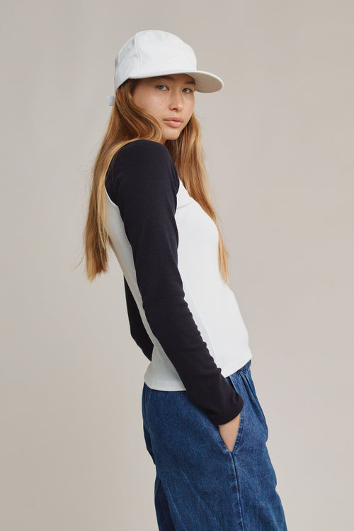 Juniper Long Sleeve Baseball Tee | Jungmaven Hemp Clothing & Accessories / Color: