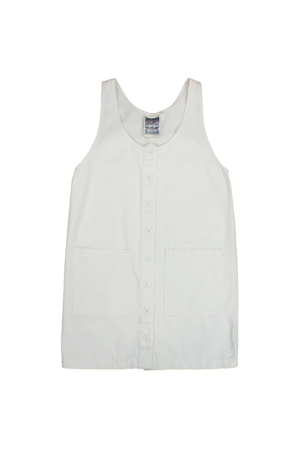 Jumper Dress | Jungmaven Hemp Clothing & Accessories / Color: Washed White