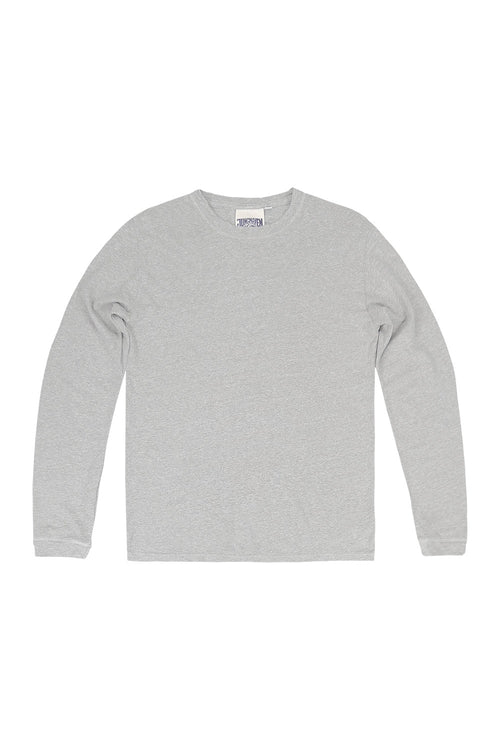 Heathered Jung Long Sleeve Tee | Jungmaven Hemp Clothing & Accessories / Color: Athletic Gray