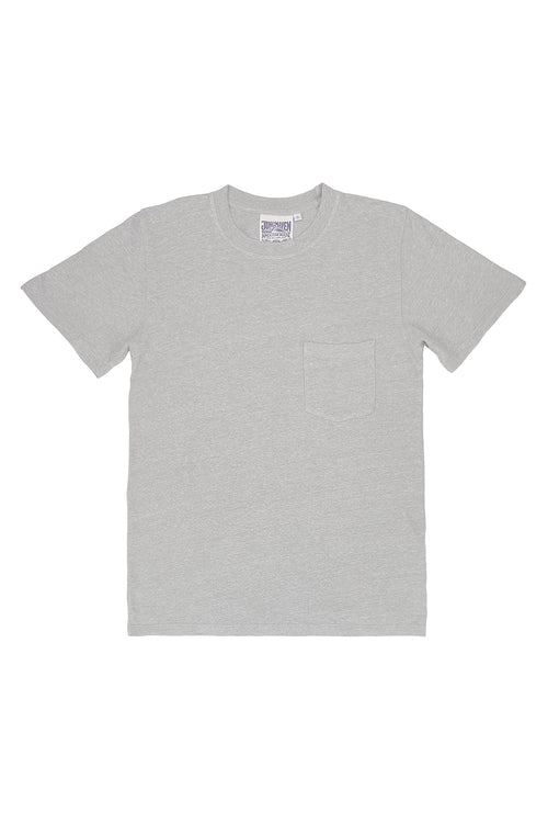 Heathered Jung Pocket Tee | Jungmaven Hemp Clothing & Accessories / Color: Athletic Gray