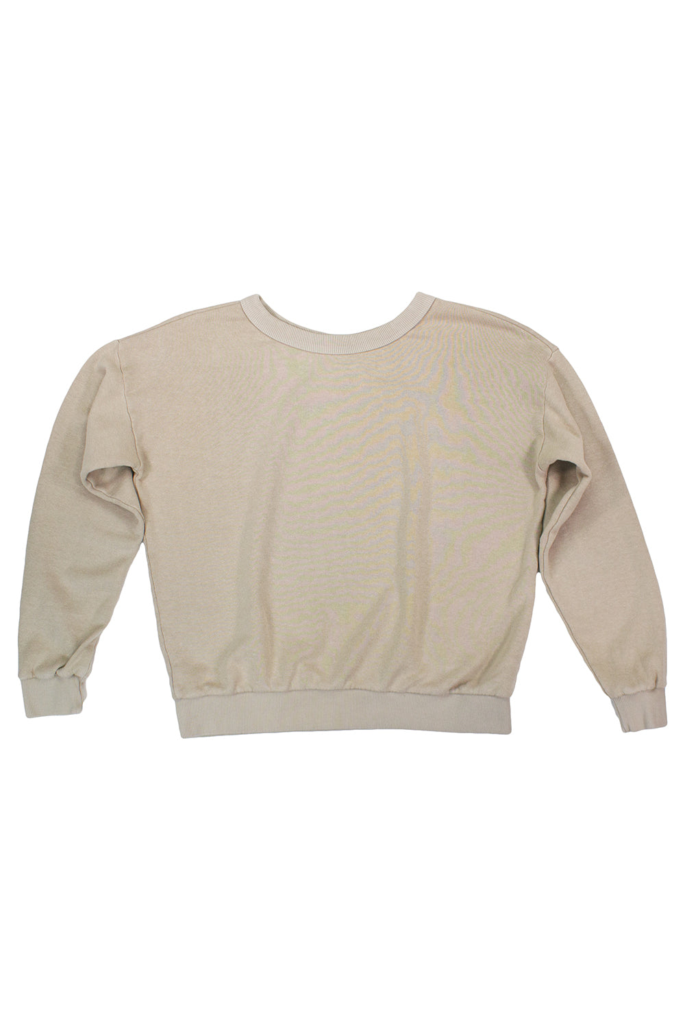 Laguna Cropped Sweatshirt | Jungmaven Hemp Clothing & Accessories / Color: Canvas