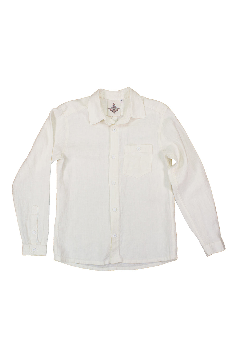 Lassen 100% Hemp Shirt | Jungmaven Hemp Clothing & Accessories / Color: Washed White