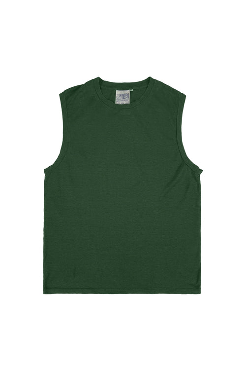 Malibu Muscle Tee - Sale Colors | Jungmaven Hemp Clothing & Accessories / Color: Hunter Green