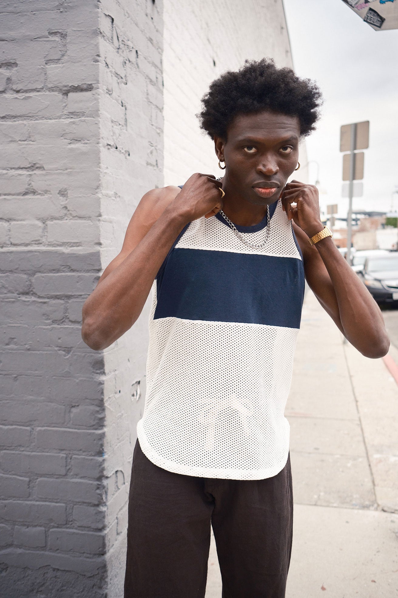 Marathon Mesh Tank | Jungmaven Hemp Clothing & Accessories / Color: