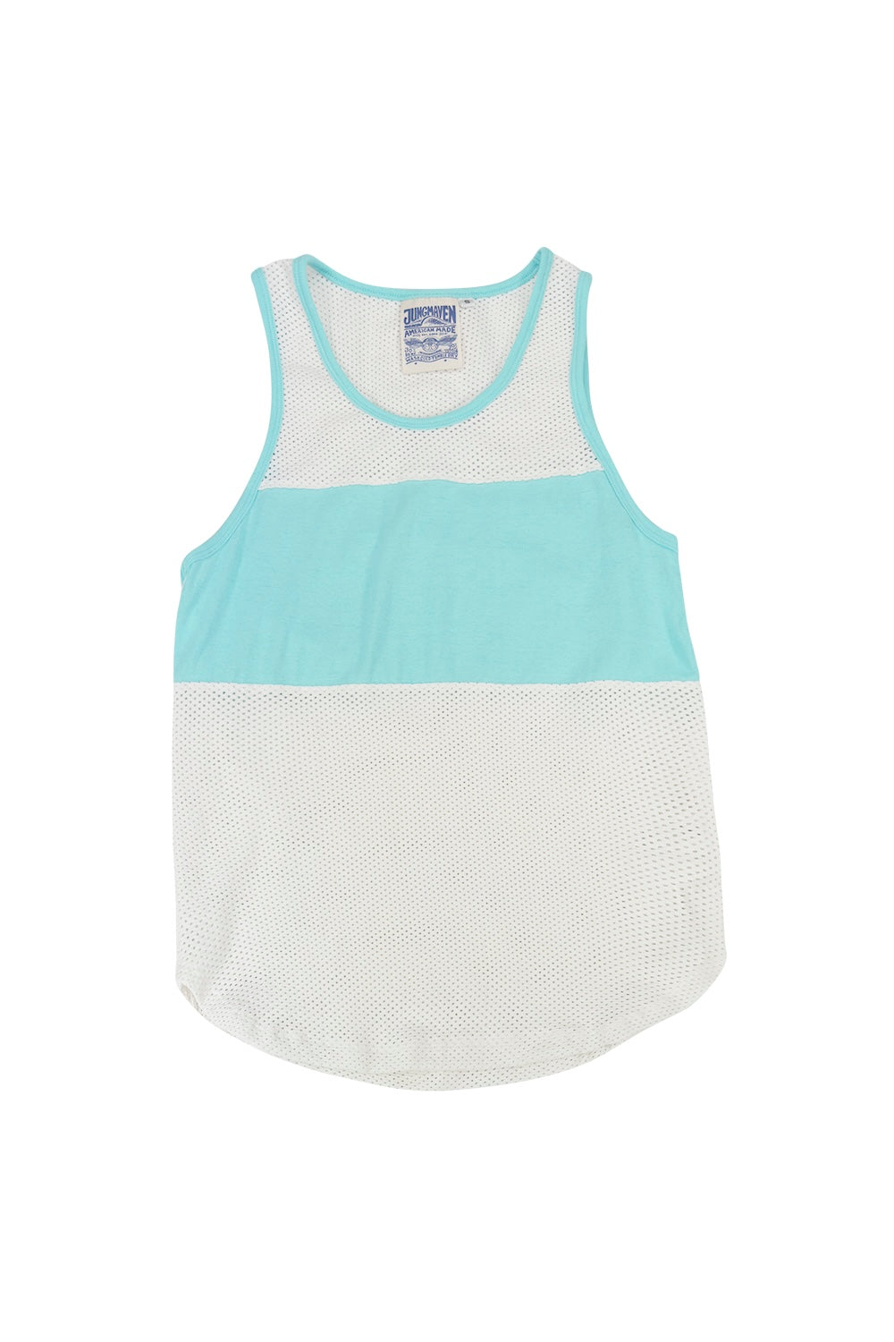 Marathon Mesh Tank | Jungmaven Hemp Clothing & Accessories / Color: Oasis Blue