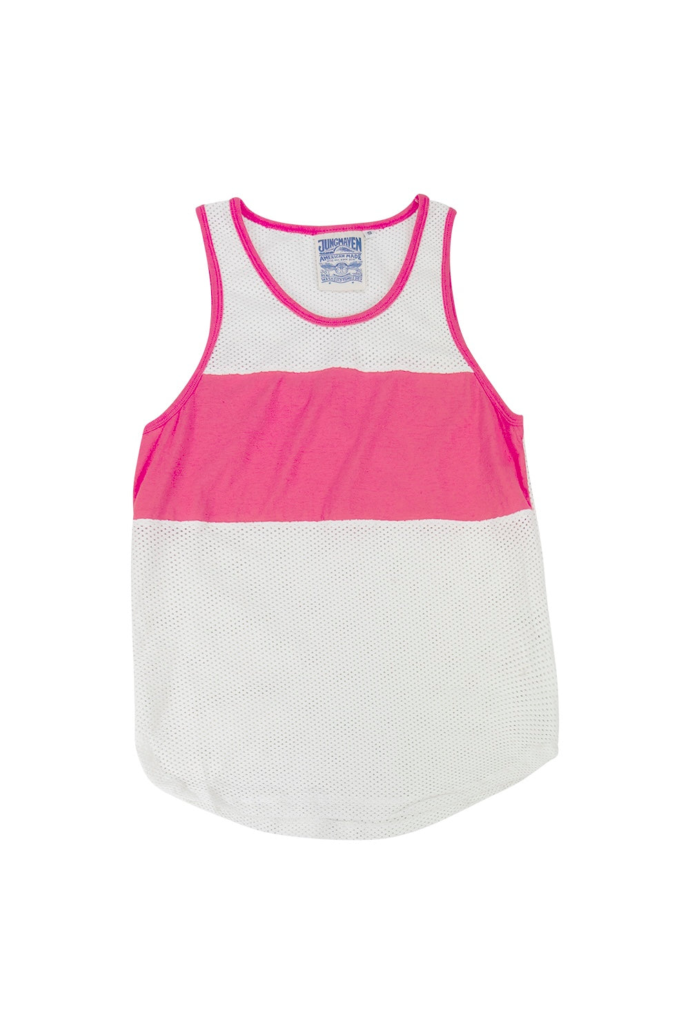 Marathon Mesh Tank | Jungmaven Hemp Clothing & Accessories / Color: Sunset Coral