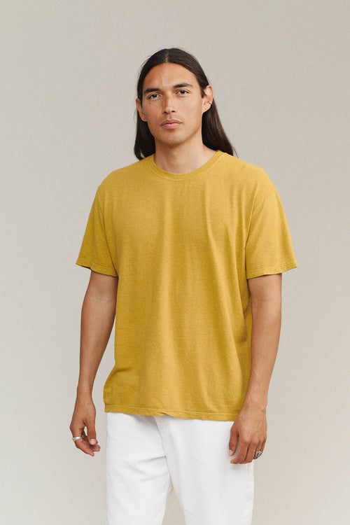 Original Tee | Jungmaven Hemp Clothing & Accessories / model_desc: Fabian is 6’0” wearing Large