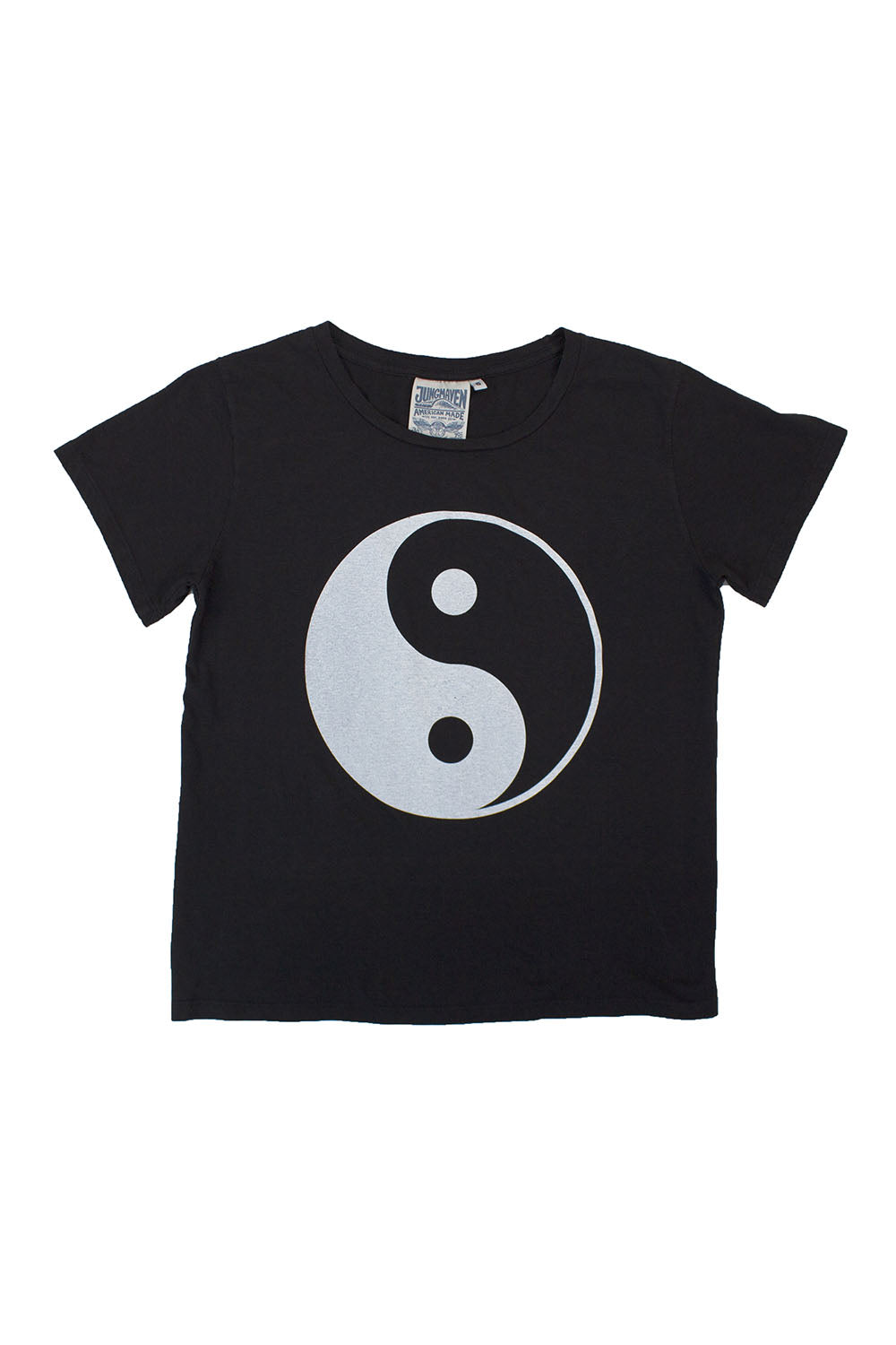 Yin Yang Ojai Tee | Jungmaven Hemp Clothing & Accessories / Color: Black
