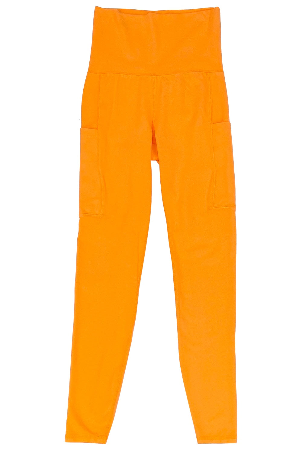 Orosi Pocket Leggings - Mid Rise | Jungmaven Hemp Clothing & Accessories / Color: Apricot Crush