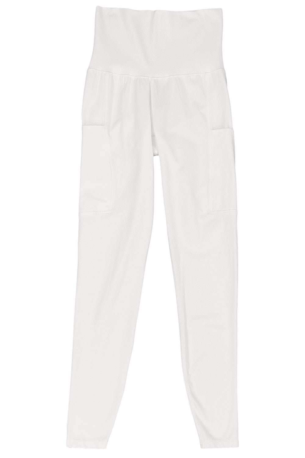 Orosi Pocket Leggings - Mid Rise | Jungmaven Hemp Clothing & Accessories / Color: Washed White