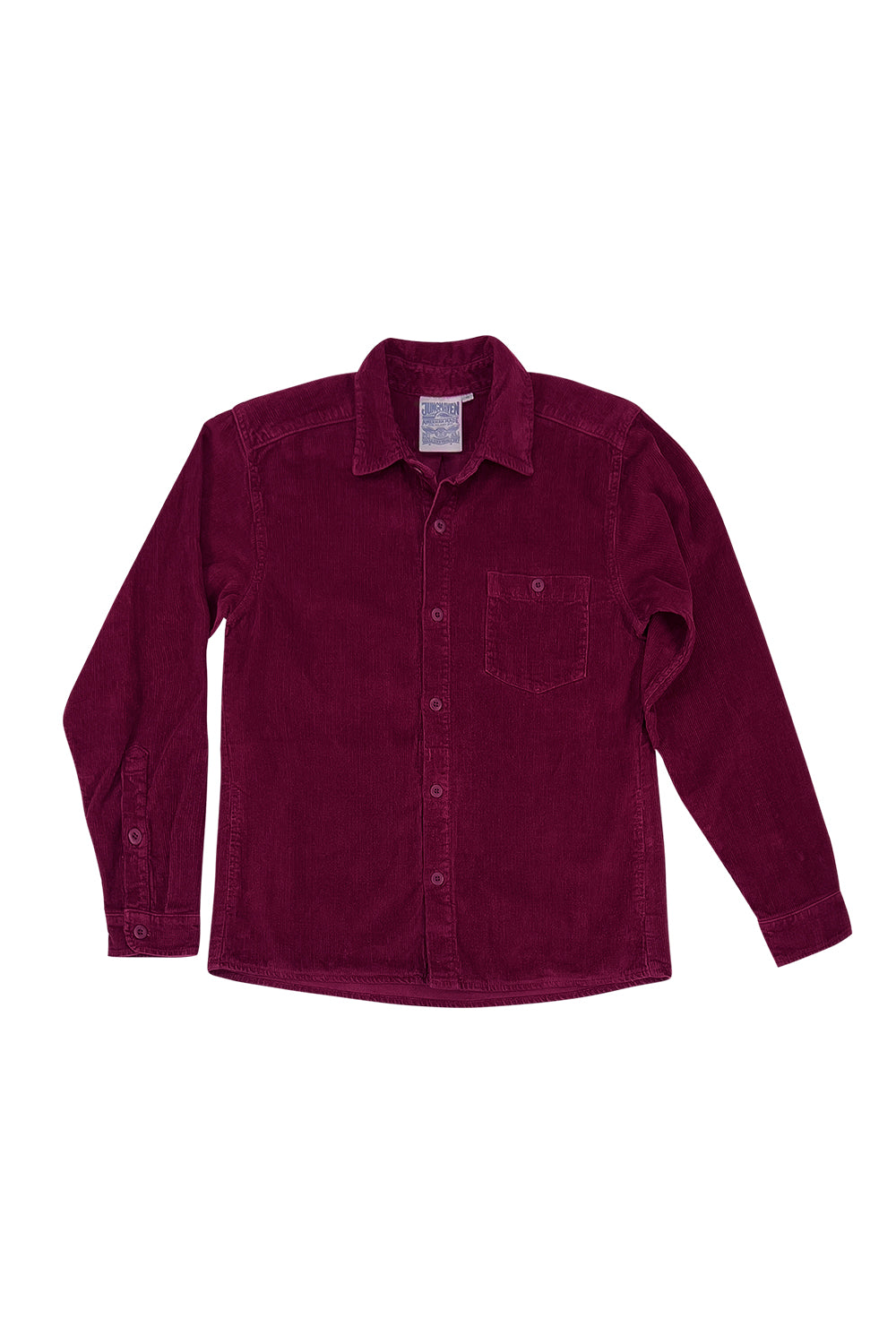 Oxnard Shirt Jacket | Jungmaven Hemp Clothing & Accessories Color: Burgundy
