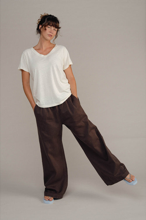 Paige V-neck | Jungmaven Hemp Clothing & Accessories / Color: