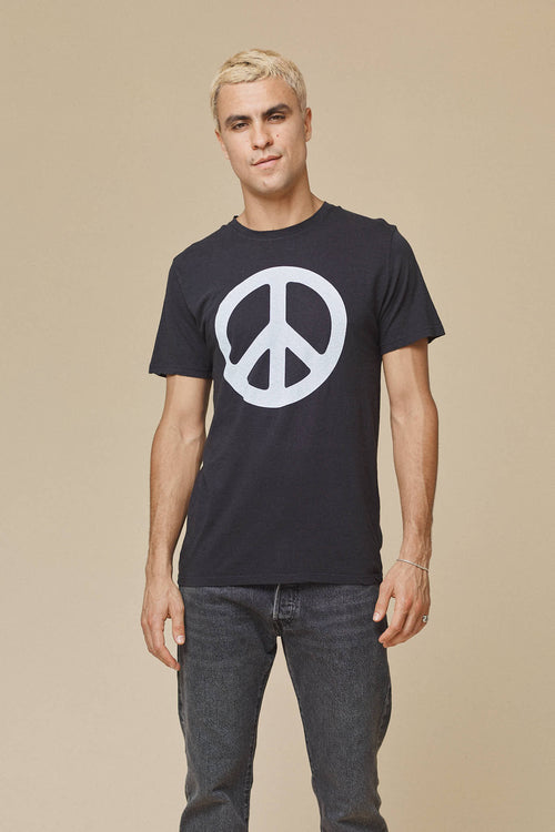 Peace Tee | Jungmaven Hemp Clothing & Accessories / model_desc: Shen is 6’2” wearing L