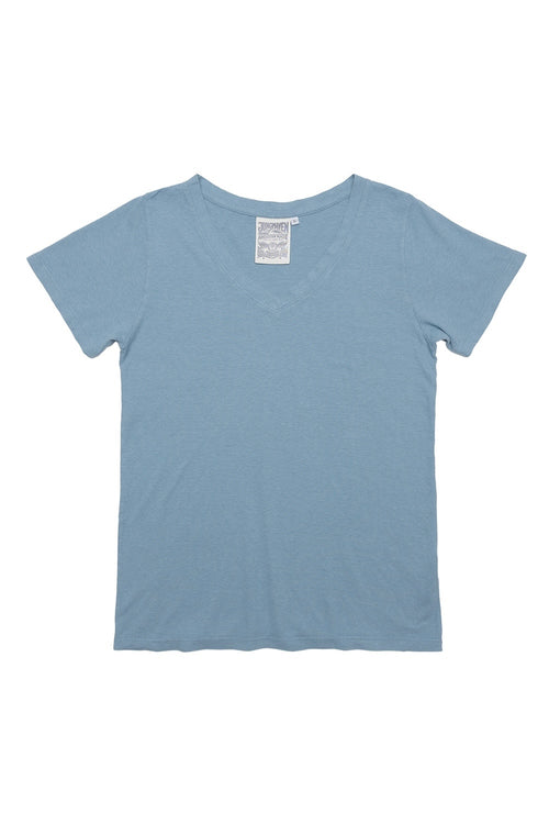 Paige V-neck | Jungmaven Hemp Clothing & Accessories / Color: Blue Heaven