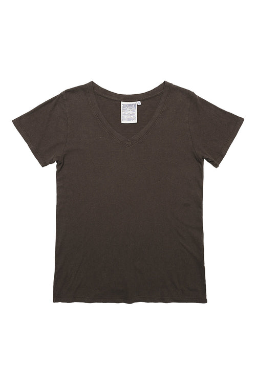 Paige V-neck | Jungmaven Hemp Clothing & Accessories / Color:Coffee Bean