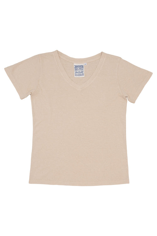 Paige V-neck | Jungmaven Hemp Clothing & Accessories / Color: Stucco Beige