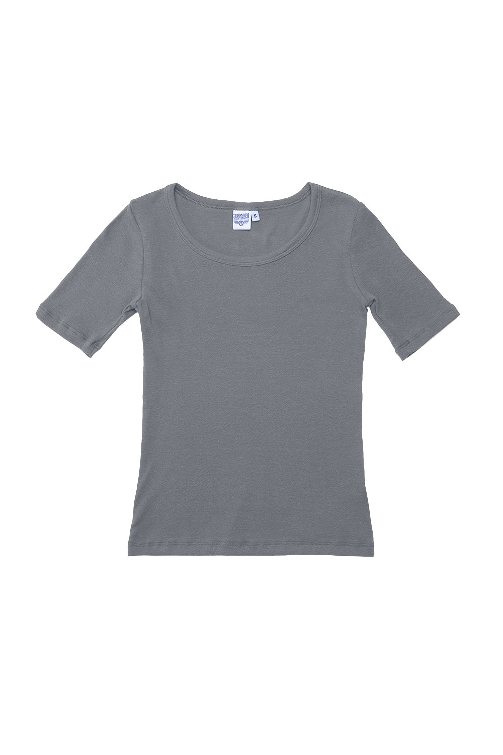 Paseo Tee | Jungmaven Hemp Clothing & Accessories / Color: Diesel Gray
