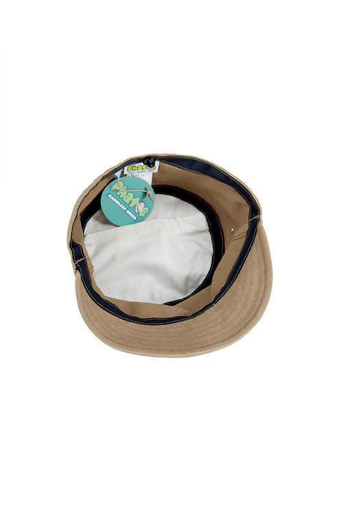 Half Cap by Phatee Wear | Jungmaven Hemp Clothing & Accessories / model_desc: Biege Inside