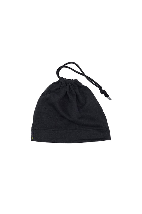 Hemp Fleece Tube Cap by Phatee Wear | Jungmaven Hemp Clothing & Accessories / Color: Black