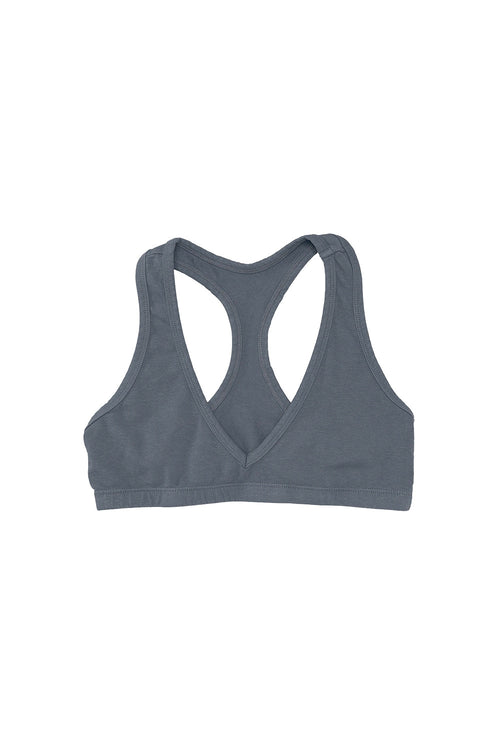 Racer Bra | Jungmaven Hemp Clothing & Accessories / Color: Diesel Gray