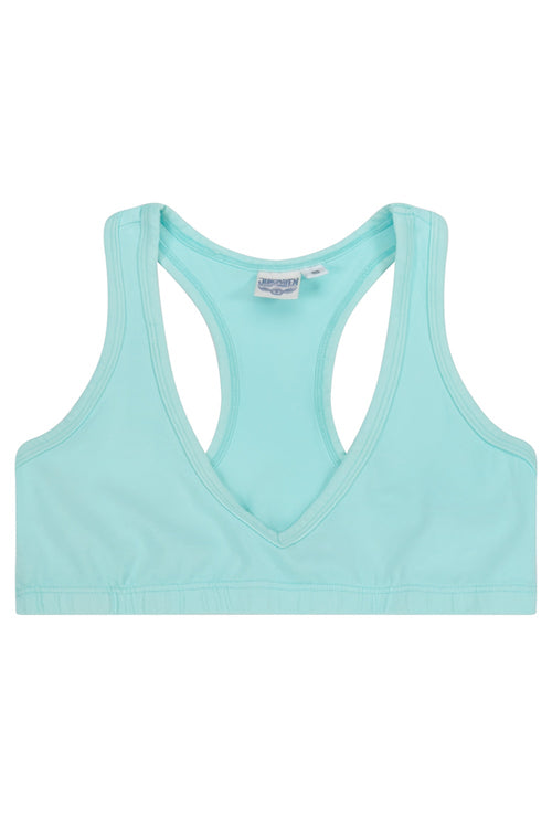 Racer Bra | Jungmaven Hemp Clothing & Accessories / Color: Oasis Blue