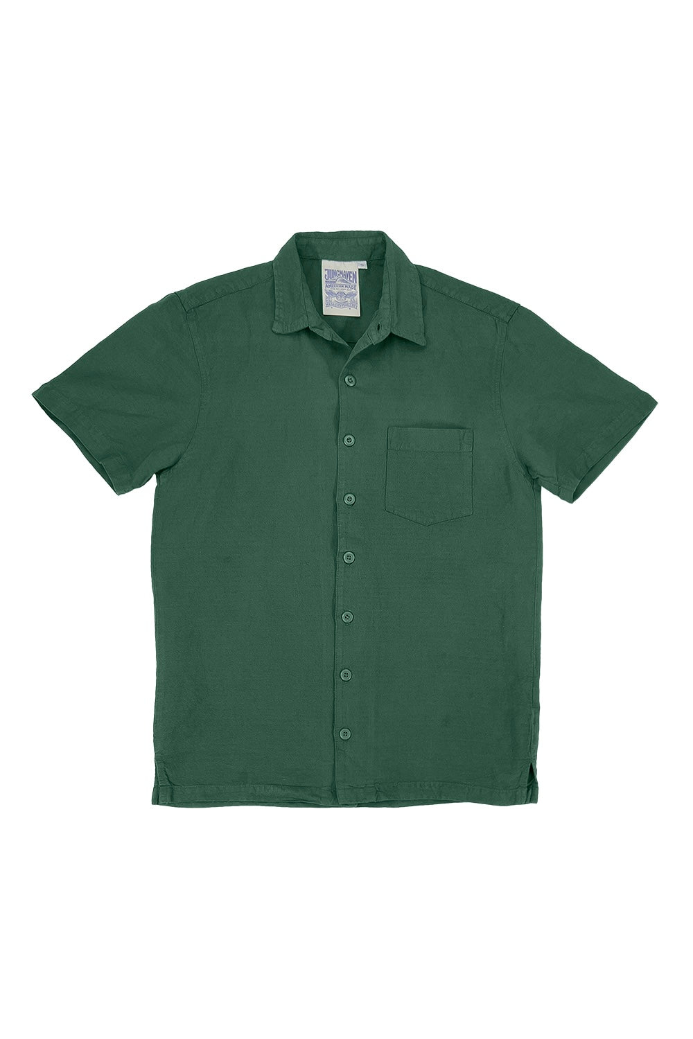 Rincon Shirt | Jungmaven Hemp Clothing & Accessories / Color: Hunter Green