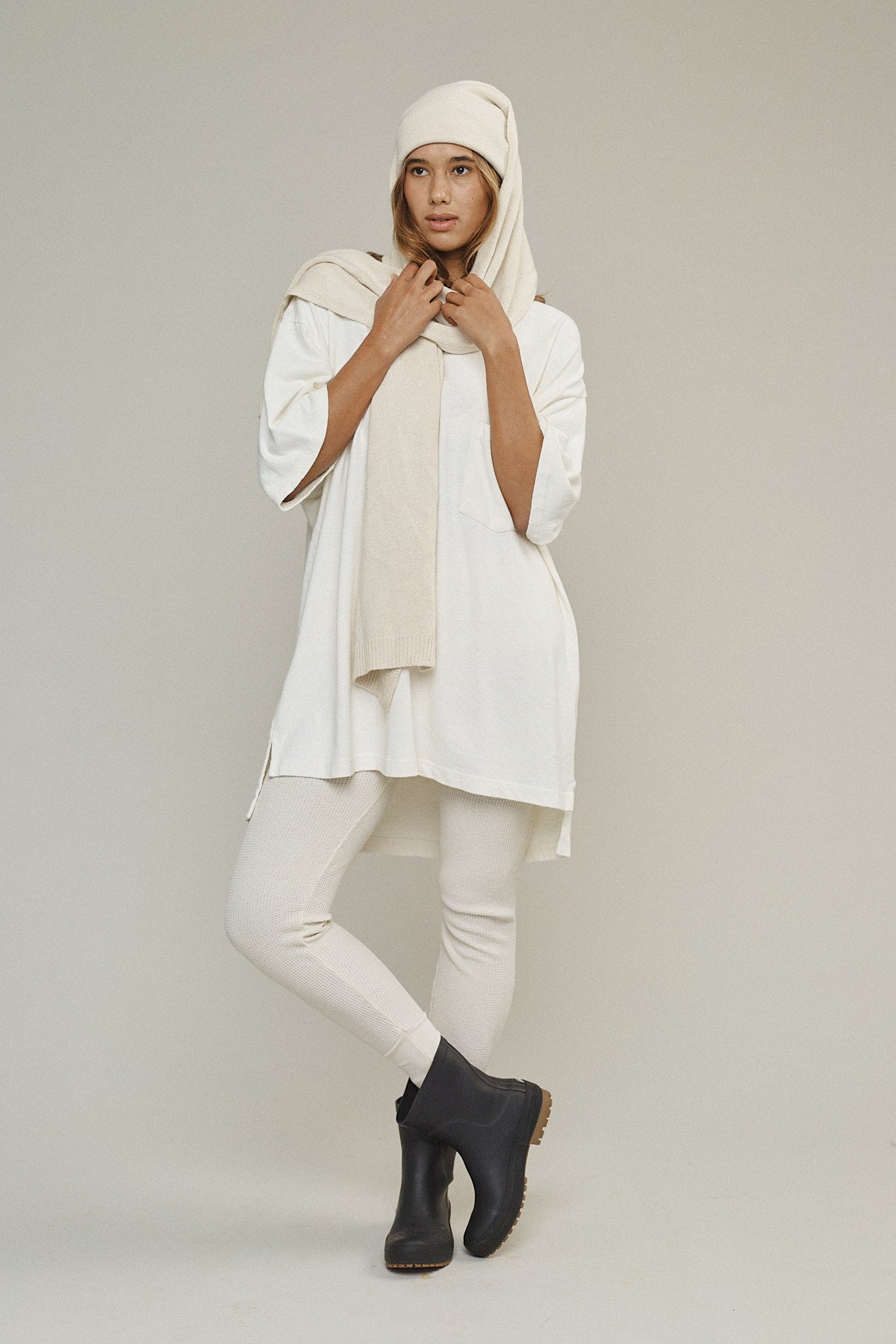 Hemp Wool Scarf | Jungmaven Hemp Clothing & Accessories / Color: